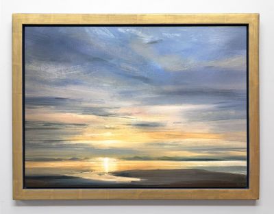 still evening, towards harris from skye by zarina stewart-clark