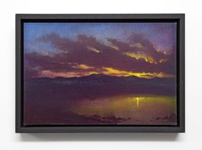 november sunset by michael corsar