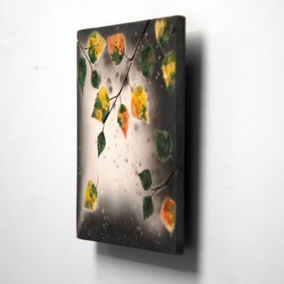 birch in autumn III by helen michie