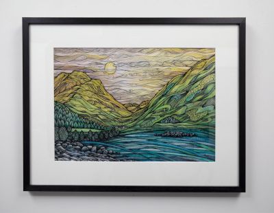 towards achanalea, loch sunart by jennifer guest