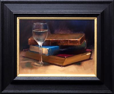 three books and a glass by andrew sinclair