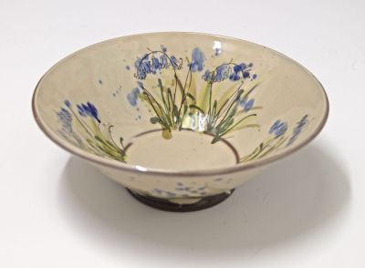 medium serving bowl bluebell by michelle lowe