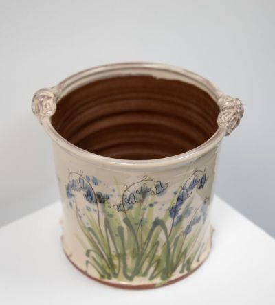 bluebell utensil pot by michelle lowe