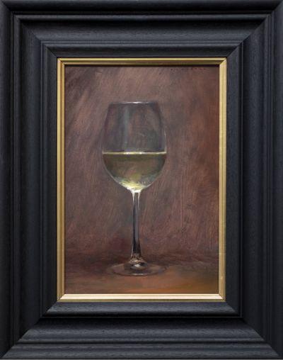 White | Andrew Sinclair | Oil on Board