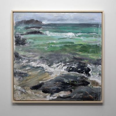 eilean calbha from iona by rose strang