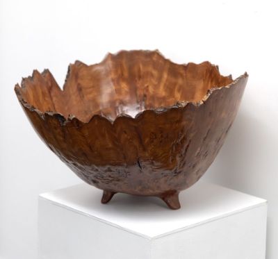 burr elm bowl iii by angus clyne