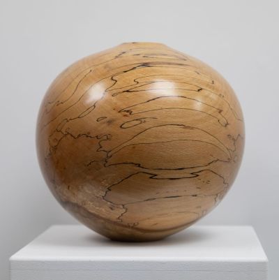 spalted beech vessel IV by angus clyne