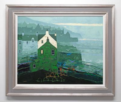 harbour, early morning by george birrell