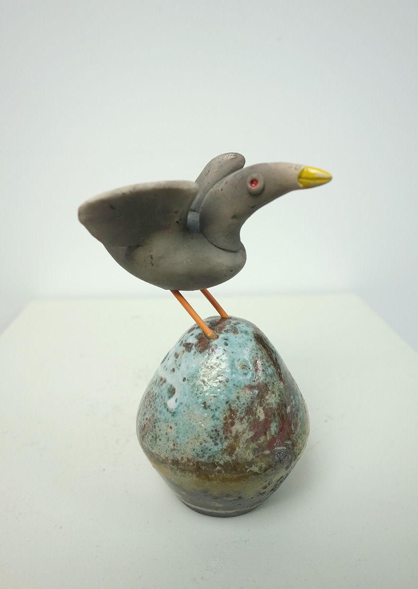 Bird With Wings Open 12 | Chris Barnes