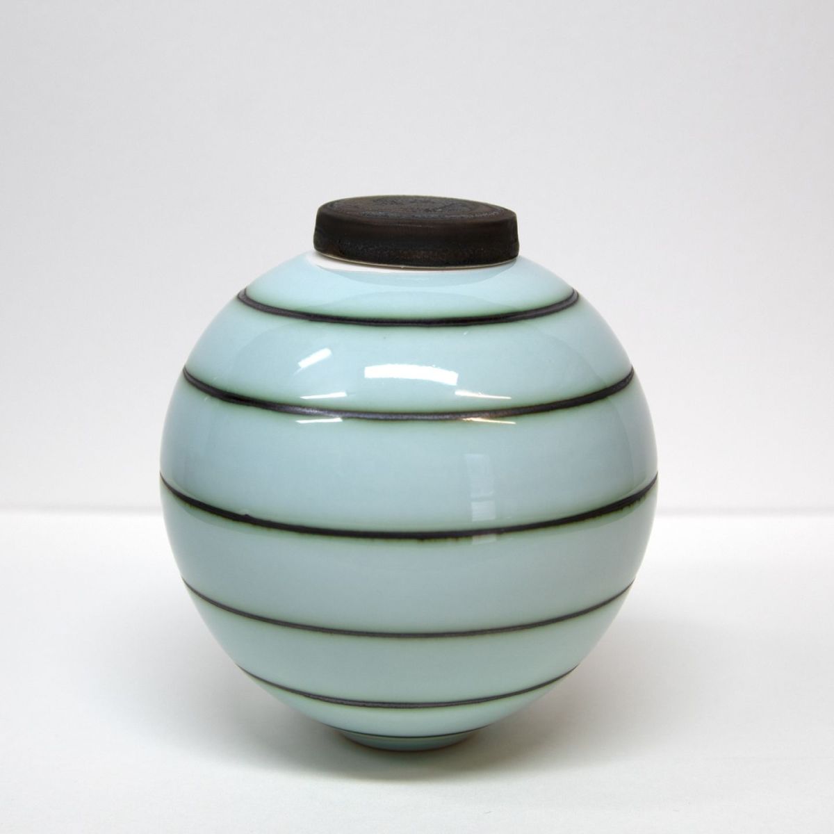 small ginger jar by tricia thom