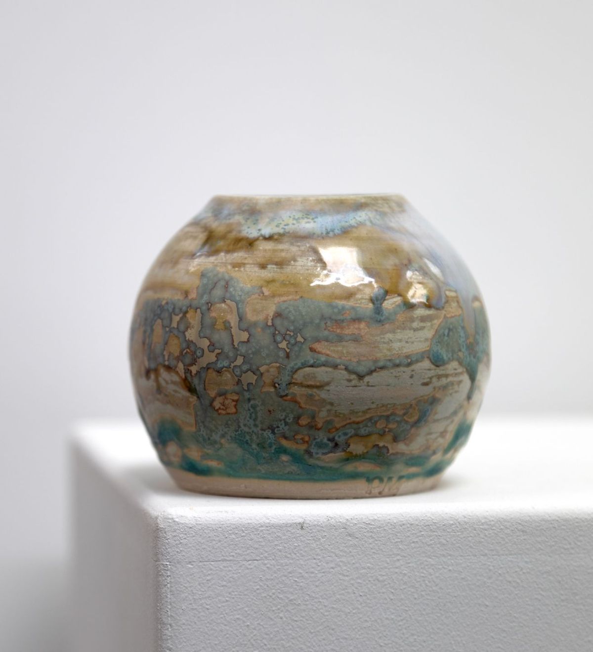 glimmer moon jar ii by pam matthews