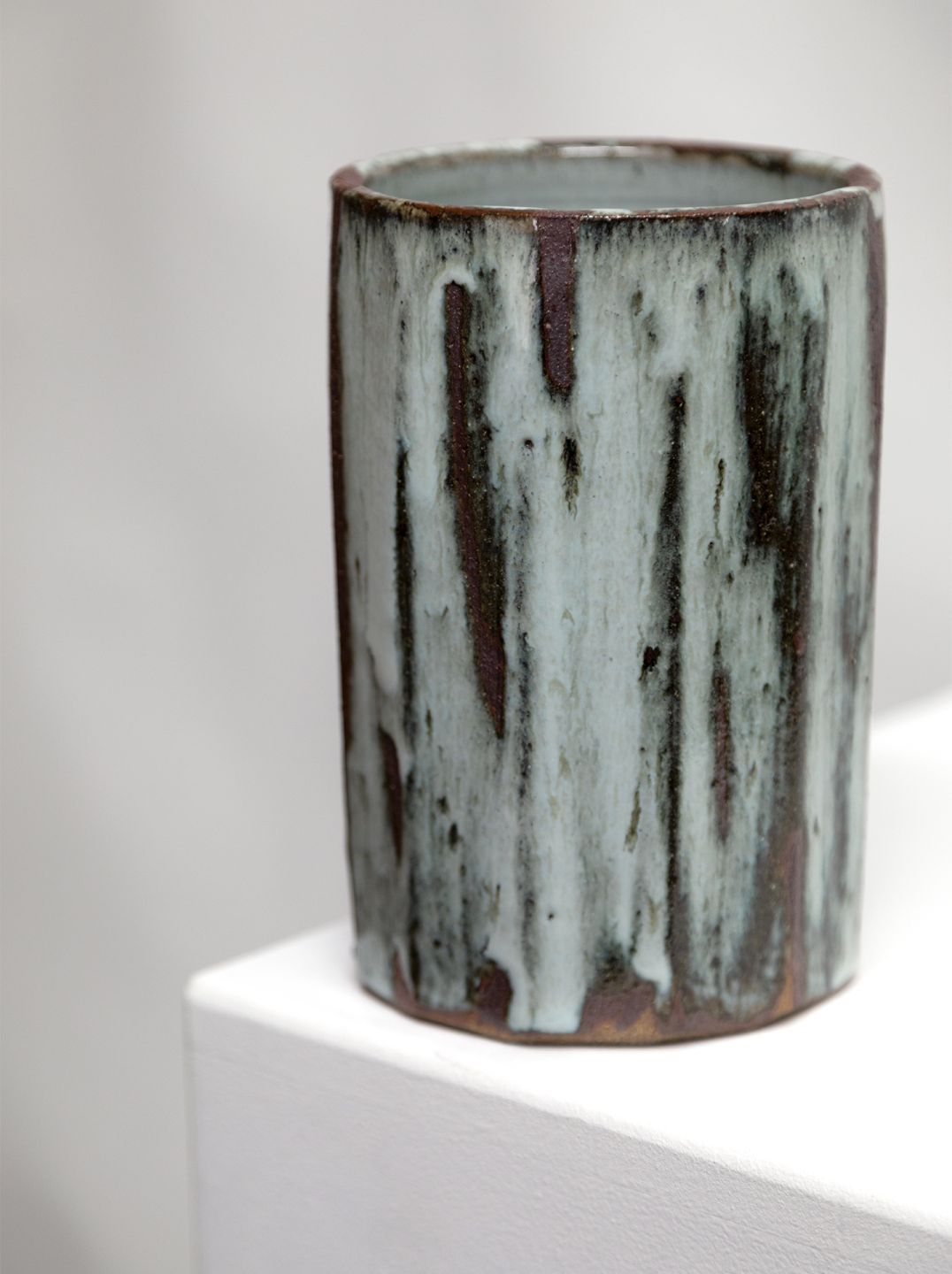facetted jar by peter humpherson