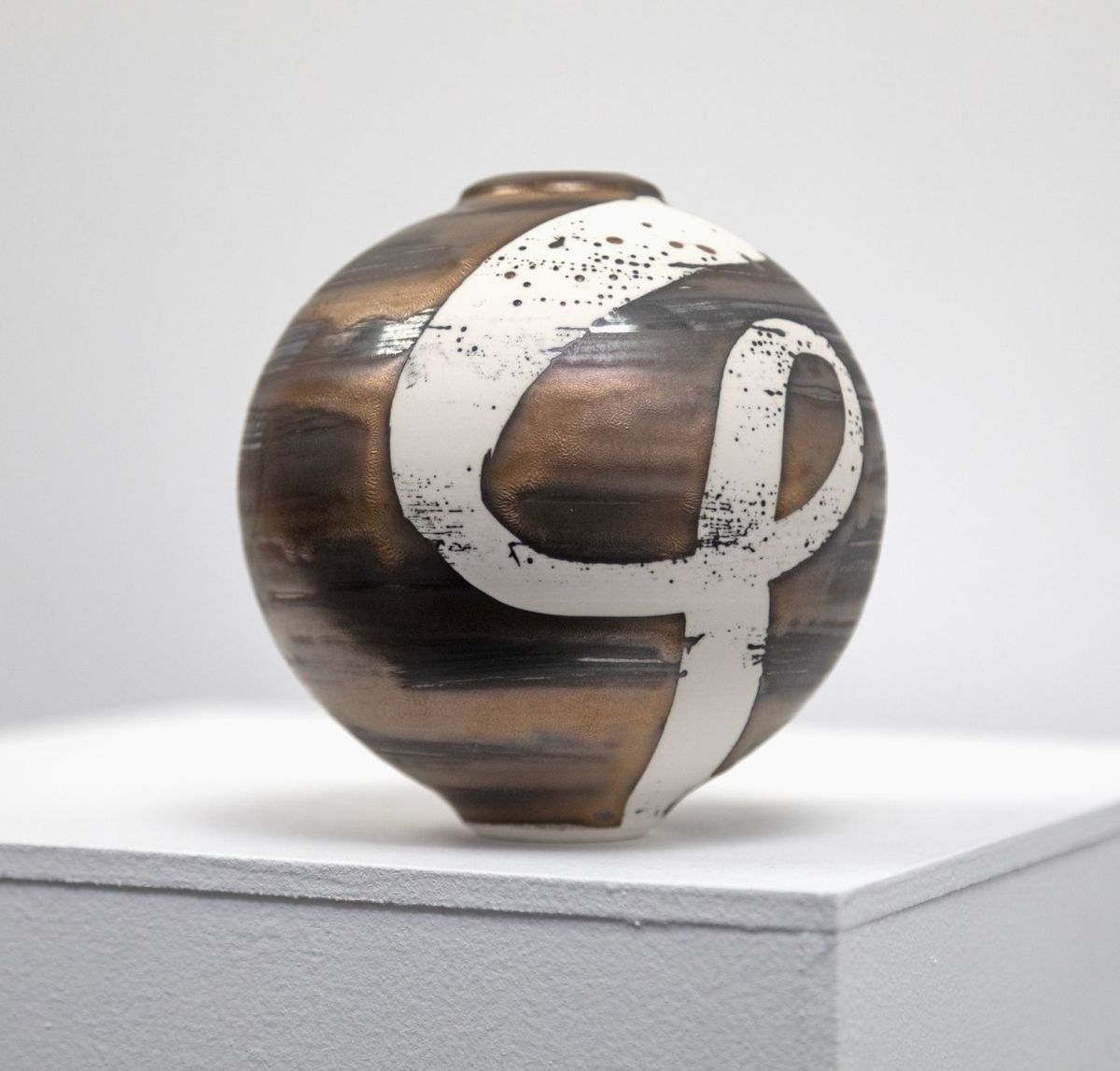 negative splash mini moon jar by tricia thom