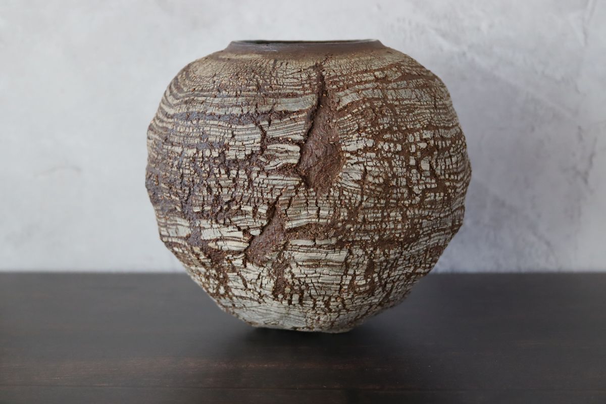 forest floor heave bowl I by patricia shone