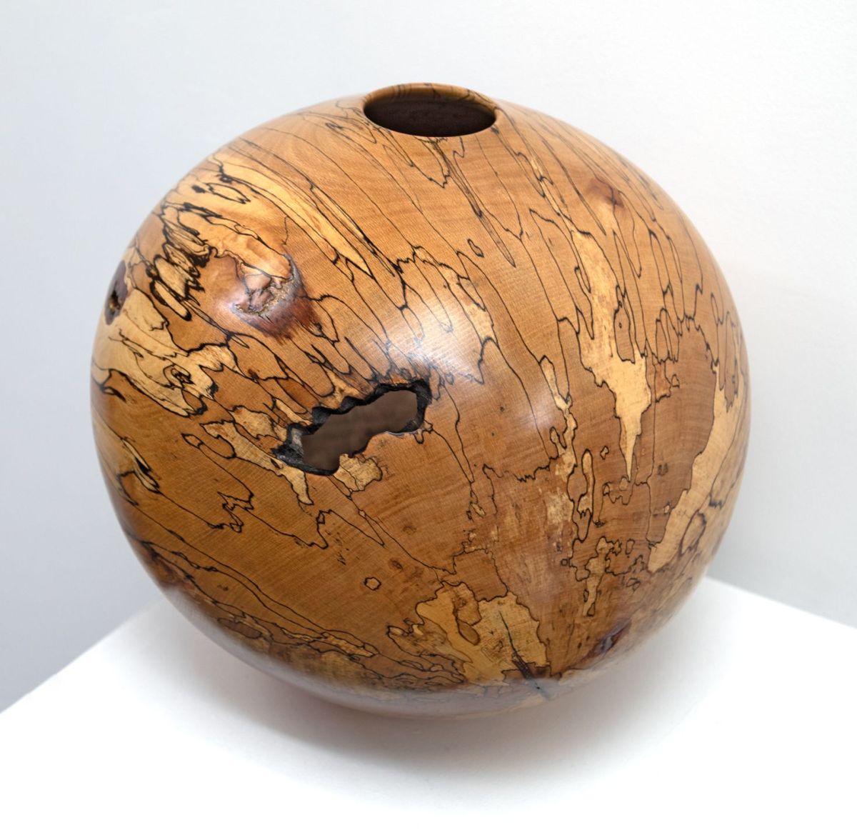 spalted beech vessel v by angus clyne
